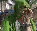 Tribal lady in Silver ornaments