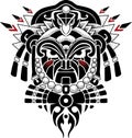 Tribal Mask vector illustration