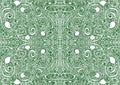 Tribal Labyrinth Seamless Pattern Background Royalty Free Stock Photo