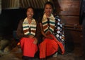 Tribal Naga bride in traditional attire