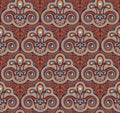 Tribal ornament seamless pattern