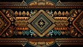 borneo tribal ornaments and pattern Royalty Free Stock Photo