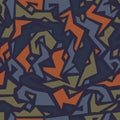 Tribal pattern for textile design. African ornament. Abstract background. Seamless vector Royalty Free Stock Photo