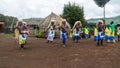 Tribal ritual, rwanda Royalty Free Stock Photo