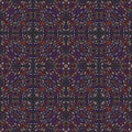 Tribal, rough fabric feel seamless pattern
