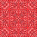 Tribal, rough fabric feel seamless pattern