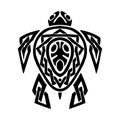 Tribal Sea turtle - Sea Monster SVG Digital Download - tribal, tattoo Cricut, Cameo, Silhouette - Vector, Clipart Royalty Free Stock Photo