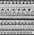 Tribal seamless pattern