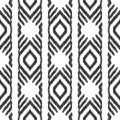 Tribal seamless pattern Royalty Free Stock Photo