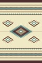 Tribal seamless pattern. South Western ethnic decor style. Mexican blanket, rug. Vector Royalty Free Stock Photo