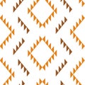 Tribal southwestern native american navajo seamless pattern