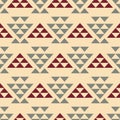 Tribal southwestern native american navajo seamless pattern Royalty Free Stock Photo