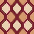 Tribal southwestern native american navajo seamless pattern Royalty Free Stock Photo