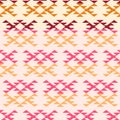 Tribal southwestern native navajo seamless pattern Royalty Free Stock Photo