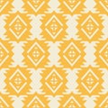 Tribal Southwestern Navajo Folk Seamless Pattern Royalty Free Stock Photo