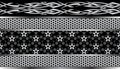 Tribal star seamless pattern Royalty Free Stock Photo