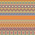 Tribal striped seamless pattern.