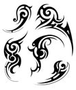 Tribal tattoo Royalty Free Stock Photo