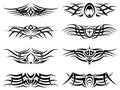 Tribal Tattoo Pack Vector Royalty Free Stock Photo