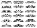 Tribal Tattoo Pack, Vector Royalty Free Stock Photo