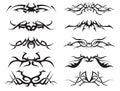 Tribal tattoo pack2 Royalty Free Stock Photo