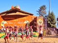 Tribal traditional dance artists of Hornbill Festival