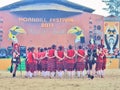 Tribal traditional dance artists of Hornbill Festival