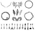 Tribal vector elements