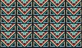 Tribal vector ornament. Seamless African pattern. Ethnic design on the carpet. Aztec style. Royalty Free Stock Photo