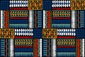 Tribal vector ornament. Seamless African pattern. Ethnic carpet with chevrons. Aztec style. Royalty Free Stock Photo