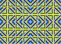Tribal vector ornament. Seamless African pattern. Ethnic design on the carpet. Aztec style. Royalty Free Stock Photo