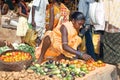 Tribal woman at the market