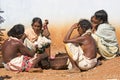 Tribal women at the market