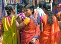 Tribal women at the market