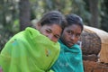 Tribal women sellers at Araku Valley, Vishakhapattnam, Indias