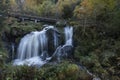 Triberg Waterfalls in the Black Forest in Germany Royalty Free Stock Photo