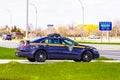 Triborough Bridge and Tunnel Authority Police car near Marine Parkway - Gil Hodges Memorial Bridge in Brooklyn, New York