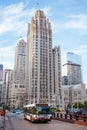 Tribune Tower Chicago in USA Royalty Free Stock Photo