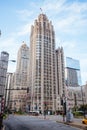 Tribune Tower Chicago in USA Royalty Free Stock Photo