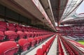 At the tribunes of Estadio da Luz, Lisboa