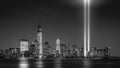 Tribute in Light 2013 Royalty Free Stock Photo