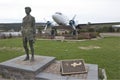 Tribute to Amelia Earhart, Harbour Grace, Newfoundland Royalty Free Stock Photo
