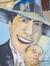 Tribute to Carlos Gardel in San Telmo Market, Buenos Aires, Argentina.