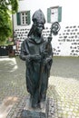 A Tribute to History: Celebrating 650 Years of Zons Rhein City Festival with the Majestic Statue of Bishop Friedrich von
