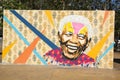 Tribute to Nelson Mandela Royalty Free Stock Photo