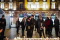 Tributes being laid out after the Paris attacks Paris attacks af Royalty Free Stock Photo