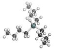 Tributyltin hydride molecule. Organotin reagent, used in organic synthesis