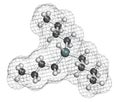 Tributyltin hydride molecule. Organotin reagent, used in organic synthesis