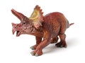 Triceratop dinosaur toy Royalty Free Stock Photo