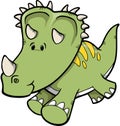 Triceratops Dinosaur Vector